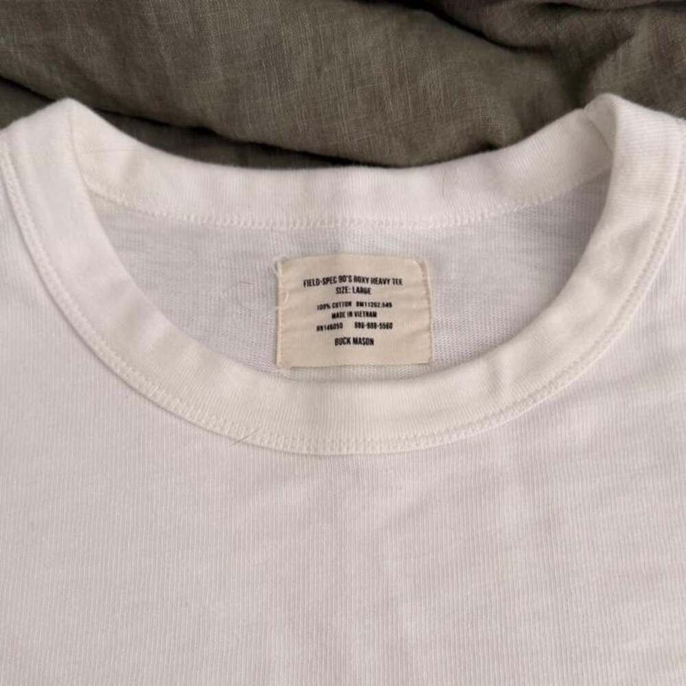 Buck Mason Field-Spec 90's Boxy Heavy Tee